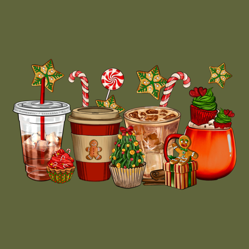 Christmas Cup Cakes Coffee Cups Classic Tee by CowGirlArtShop | Teevron