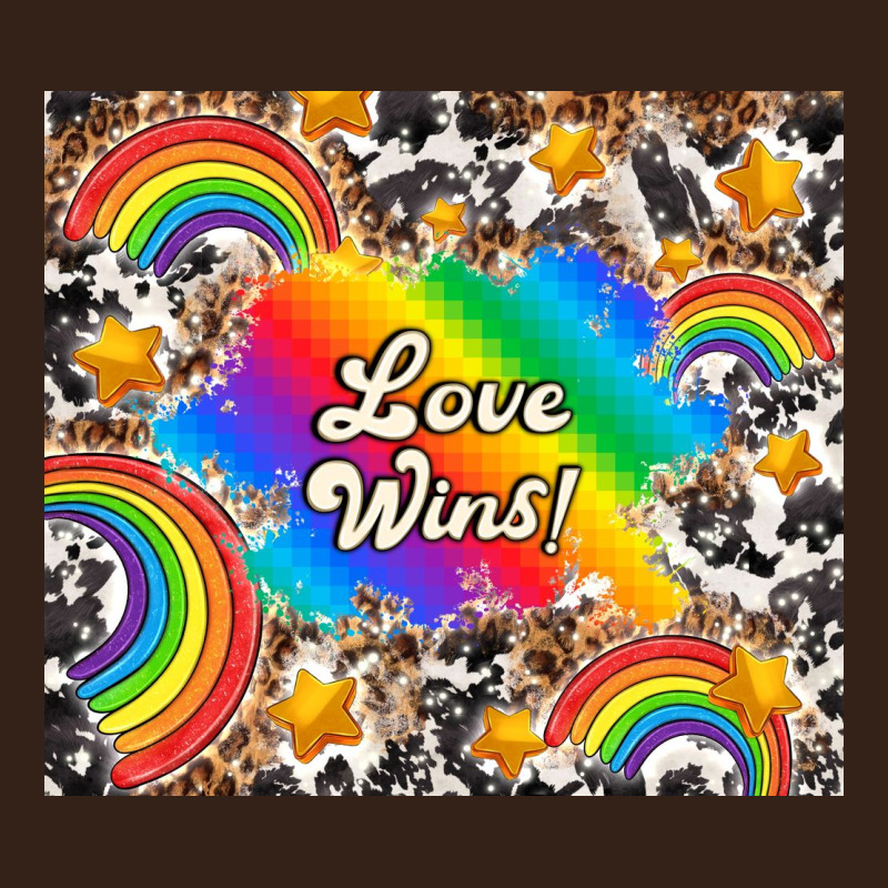 Love Wins Heavy Core Tee by TumblerDesignByShophia | Teevron