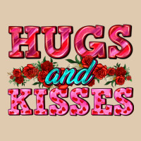 Hugs And Kisses Valentines Heavyweight Sweatshirt | Teevron