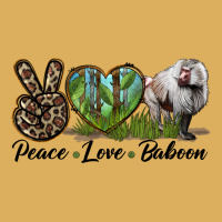 Leopard Peace Love Baboon Premium Hoodie | Teevron