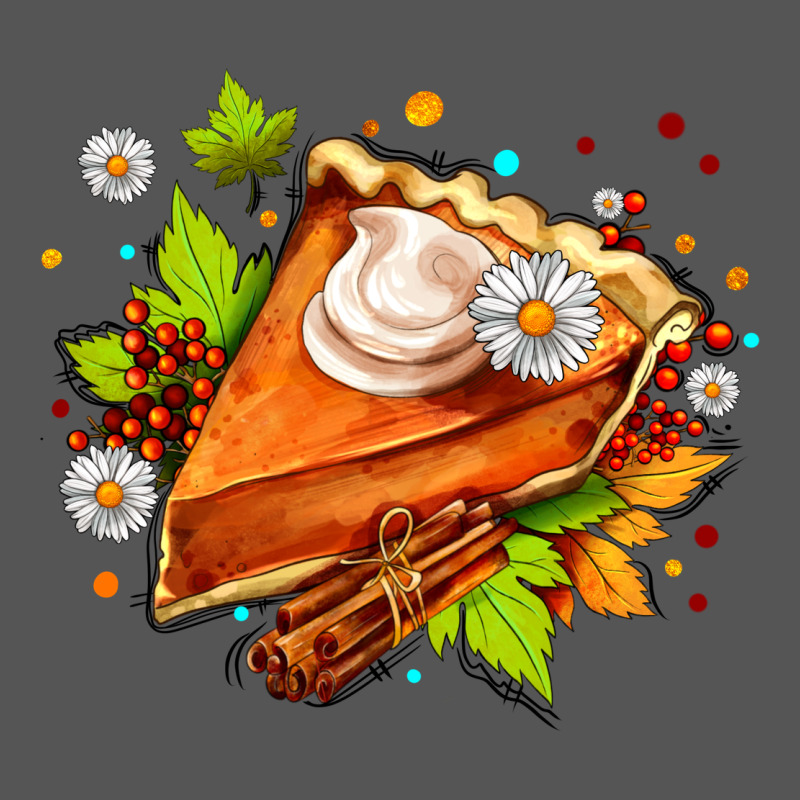 Pumpkin Pie With Daisies And Cinnamon Zipper Hoodie by AdoDesignShop | Teevron