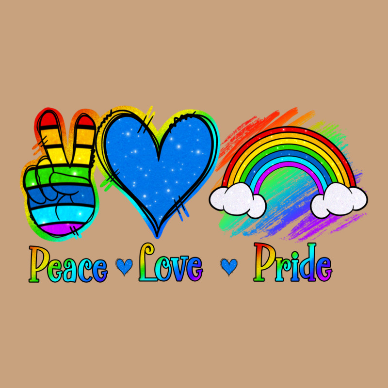 Peace Love Pride Vintage Tee by Jasminsmagicworld | Teevron