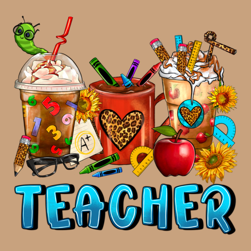 Teacher Coffee Cups Vintage Tee by FaDigitalArtStudio | Teevron
