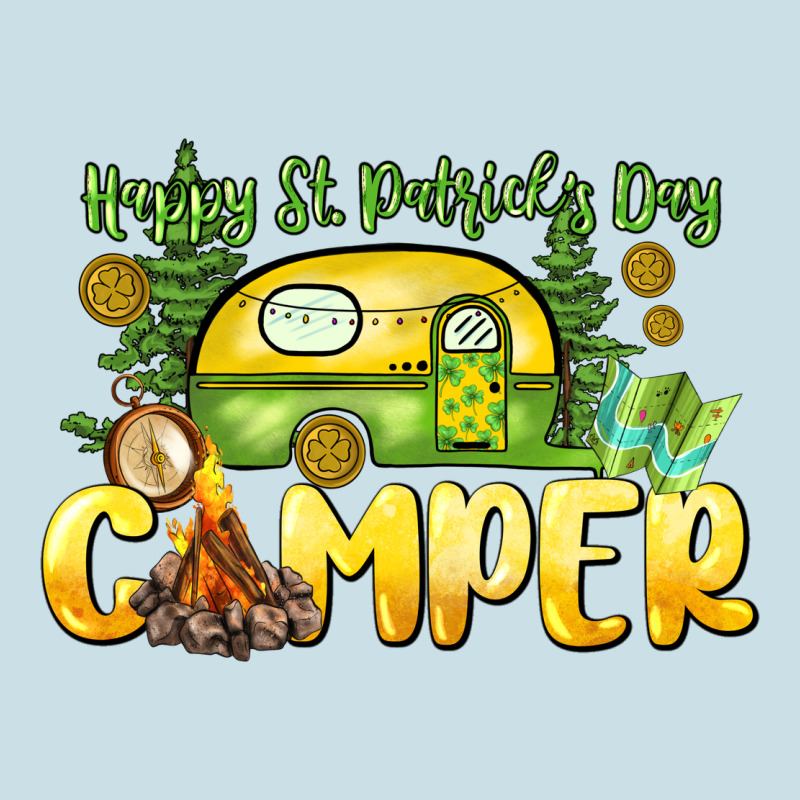 Happy St. Patrick's Day Camper Ladies Tee by HowdyJamesFarm | Teevron