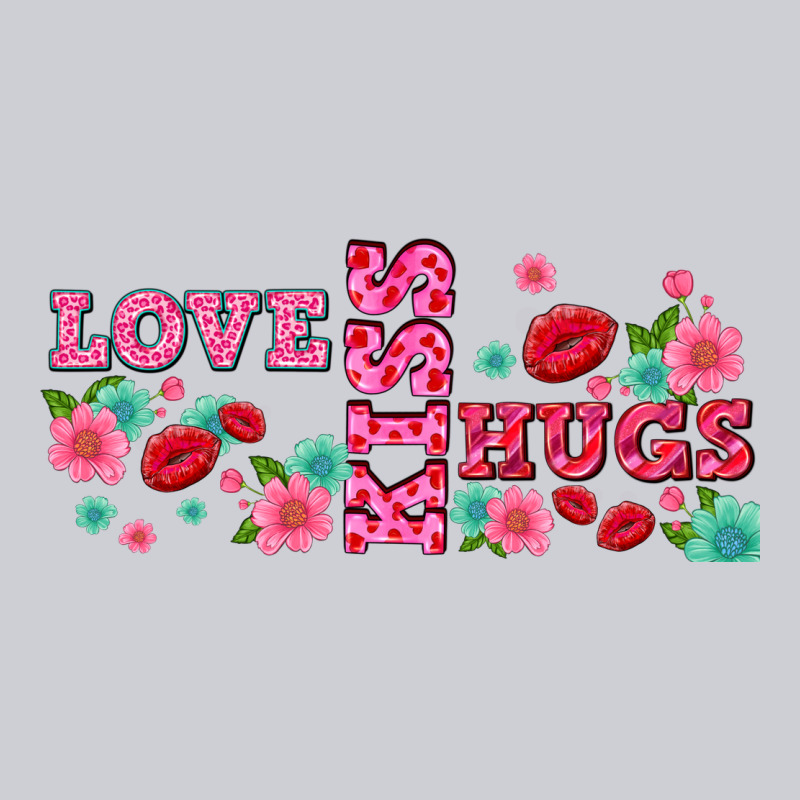 Floral Love And Kiss Heavyweight Sweatshirt by AdoDesignShop | Teevron