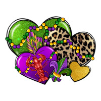 mardi gras hearts | Teevron