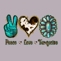 Peace Love Turquoise Vintage Tee | Teevron
