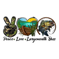 peace love largemouth bass | Teevron