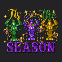 Tis The Season Crawfish Mardi Gras Vintage Tee | Teevron