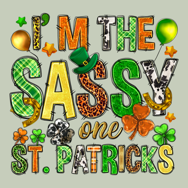 I'm The Sassy One St. Patrick's Ladies Tee by HowdyJamesFarm | Teevron