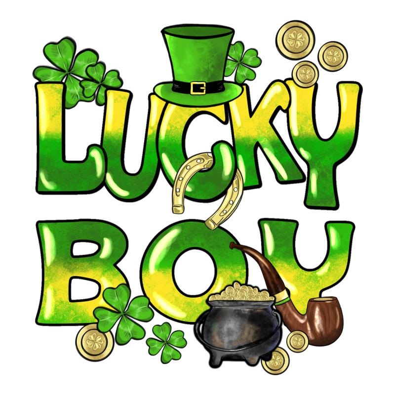 Lucky Boy St. Patrick's Day Ladies Tee by HowdyJamesFarm | Teevron