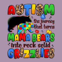 Autism The Journey That Turns Mama Bears Heavyweight Hoodie | Teevron