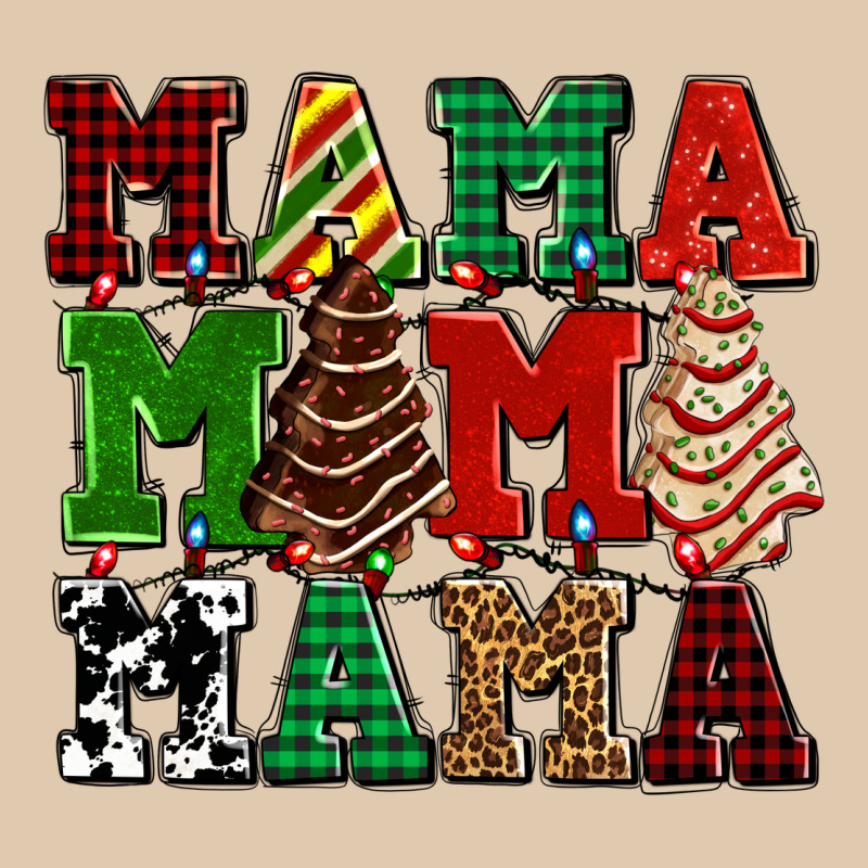 Mama Mama Mama With Christmas Lights And Christmas Tree Cakes Heavyweight Sweatshirt by AdoDesignShop | Teevron