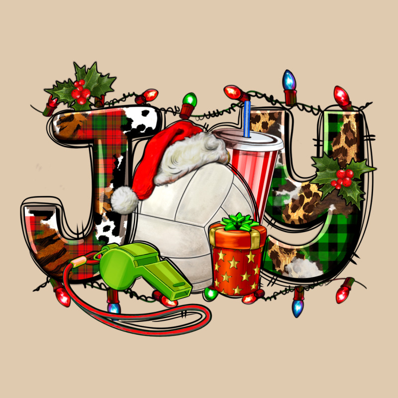 Joy With Volleyball And Santa's Hat Heavyweight Sweatshirt by AdoDesignShop | Teevron