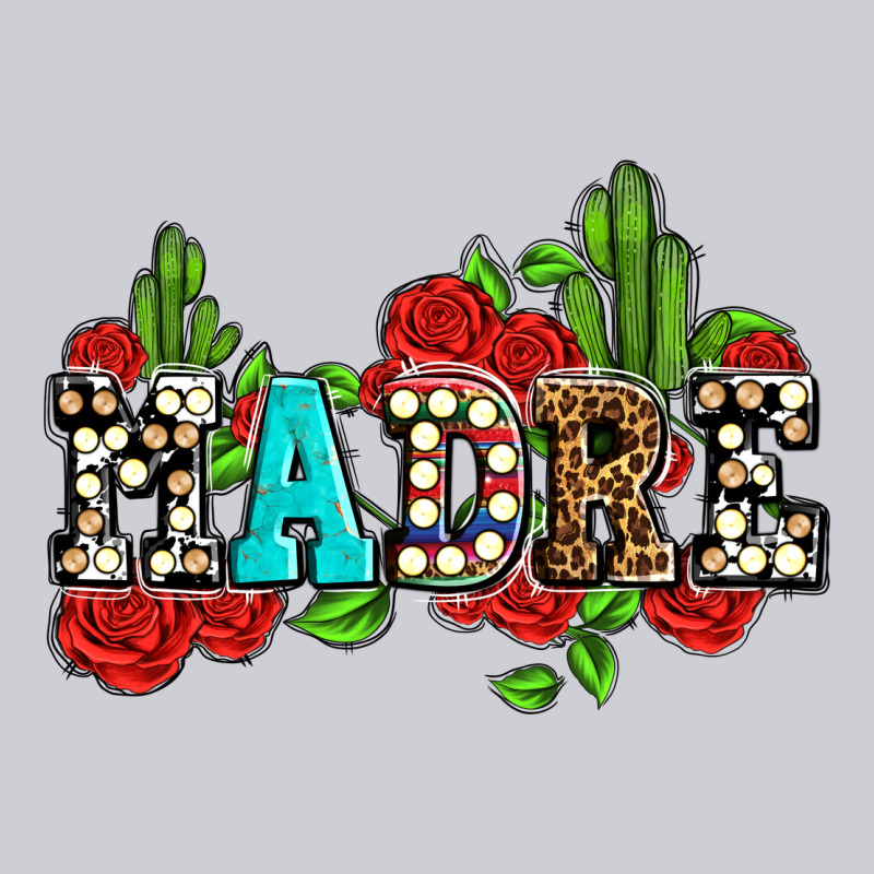 Madre With Roses And Cactus Heavyweight Sweatshirt by AdoDesignShop | Teevron