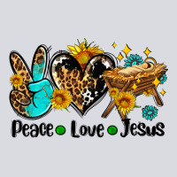 Peace Love Jesus Zipper Hoodie | Teevron
