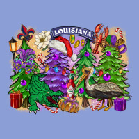 Christmas Louisiana Mardi Gras Trees Long Sleeve Tee | Teevron
