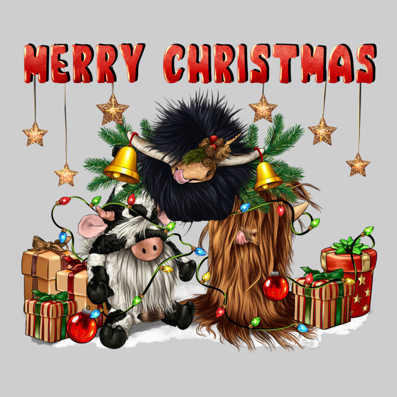 Merry Christmas Premium Tee by CowGirlArtShop | Teevron