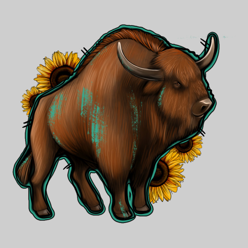 Western  Bison Premium Tee by Jasminsmagicworld | Teevron