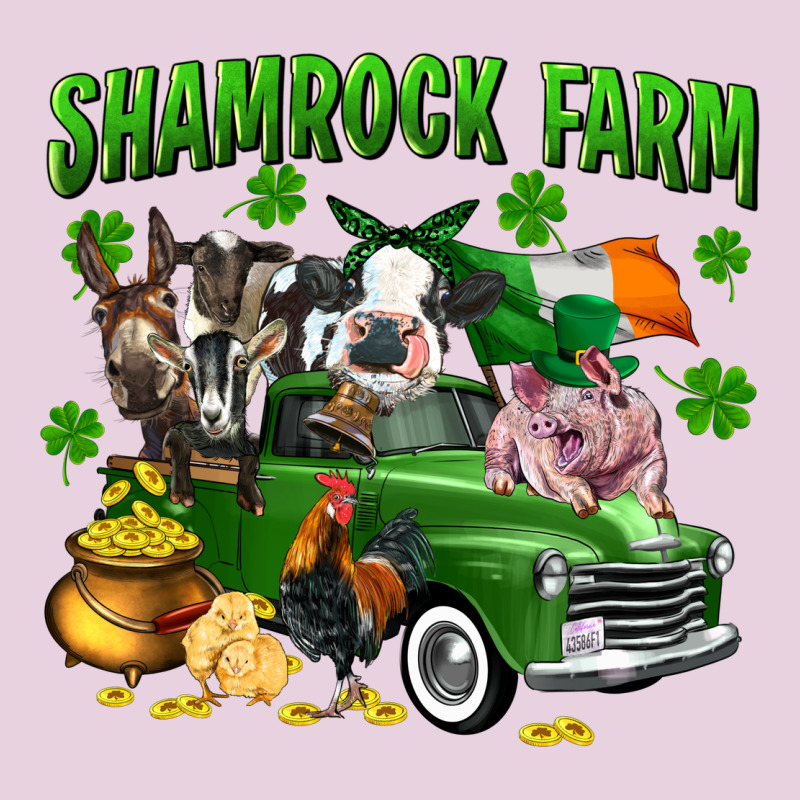 Shamrock Farm Ladies Tee by CowGirlArtShop | Teevron