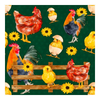 farm life seamless pattern | Teevron