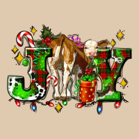 Joy With Baby Cow And Christmas Gifts Mistletoe Heavyweight Sweatshirt | Teevron