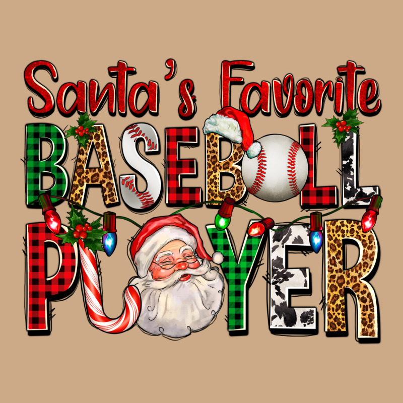 Santa's Favorite Baseball Player For Christmas Vintage Hoodie by FaDigitalArtStudio | Teevron