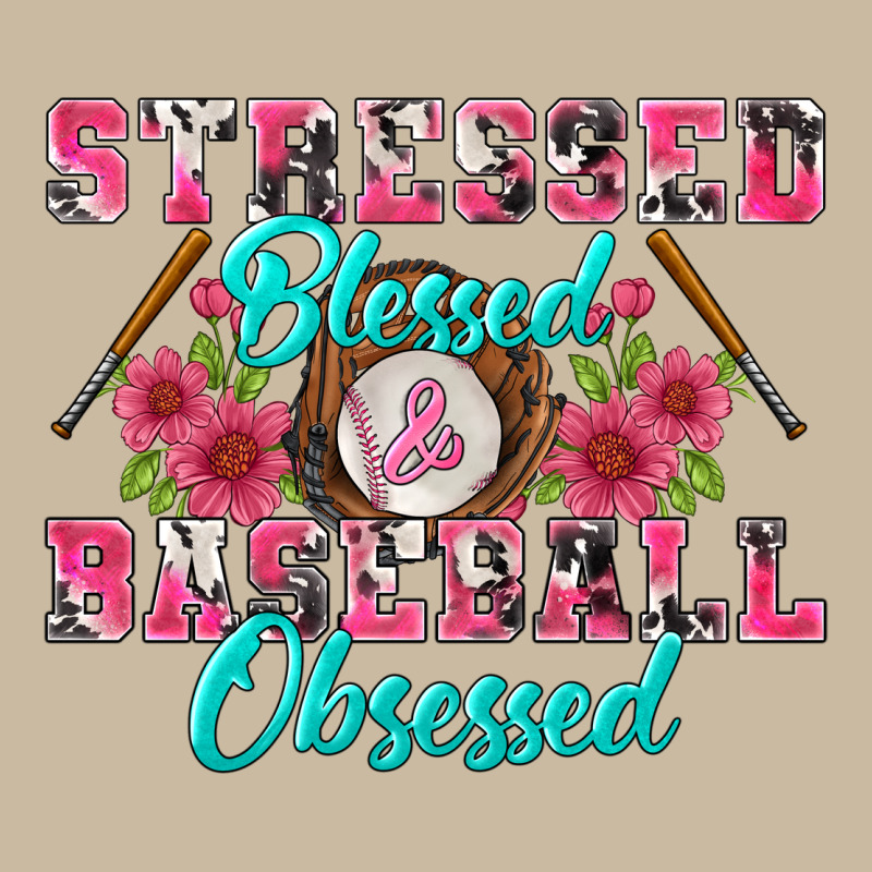 Stressed Blessed & Baseball Obsessed Long Sleeve Tee by BundleAndBundleShop | Teevron
