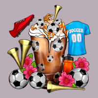 Soccer Cold Drink Frappe Vintage Tee | Teevron