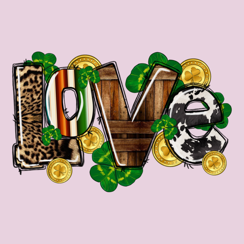 Western Love St. Patrick's Day Ladies Tee by CowGirlArtShop | Teevron