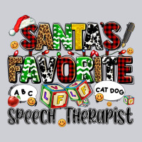 Santas Favorite Speech Therapist Heavyweight Sweatshirt | Teevron