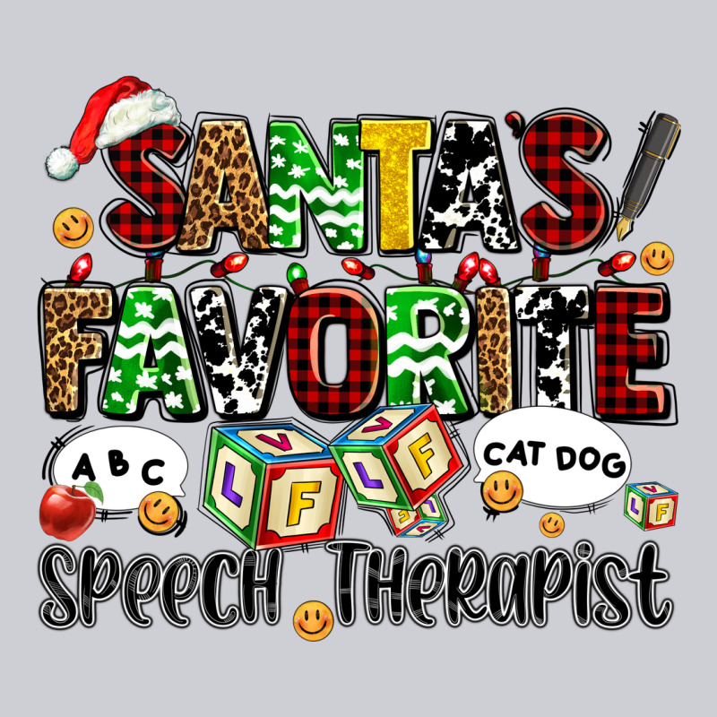 Santas Favorite Speech Therapist Heavyweight Sweatshirt by AdoDesignShop | Teevron