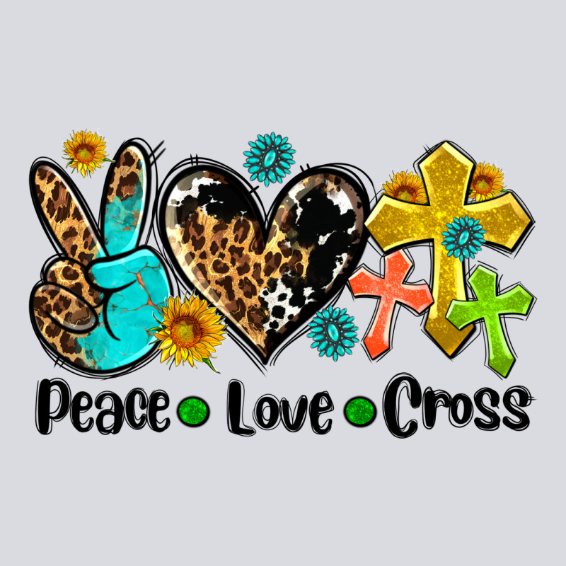Peace Love Cross Zipper Hoodie by AdoDesignShop | Teevron