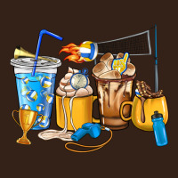 Volleyball Coffee Cups Heavy Core Tee | Teevron