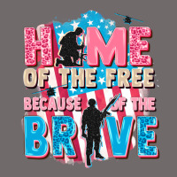 Home Of The Free Because Of The Brave Urban Heavy Tee | Teevron