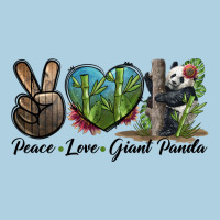 Peace Love Giant Panda Premium Hoodie | Teevron