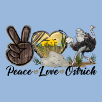 Peace Love Ostrich Premium Hoodie | Teevron