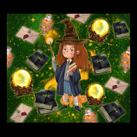 Wizard Girl With Magic Heavy Core Tee | Teevron