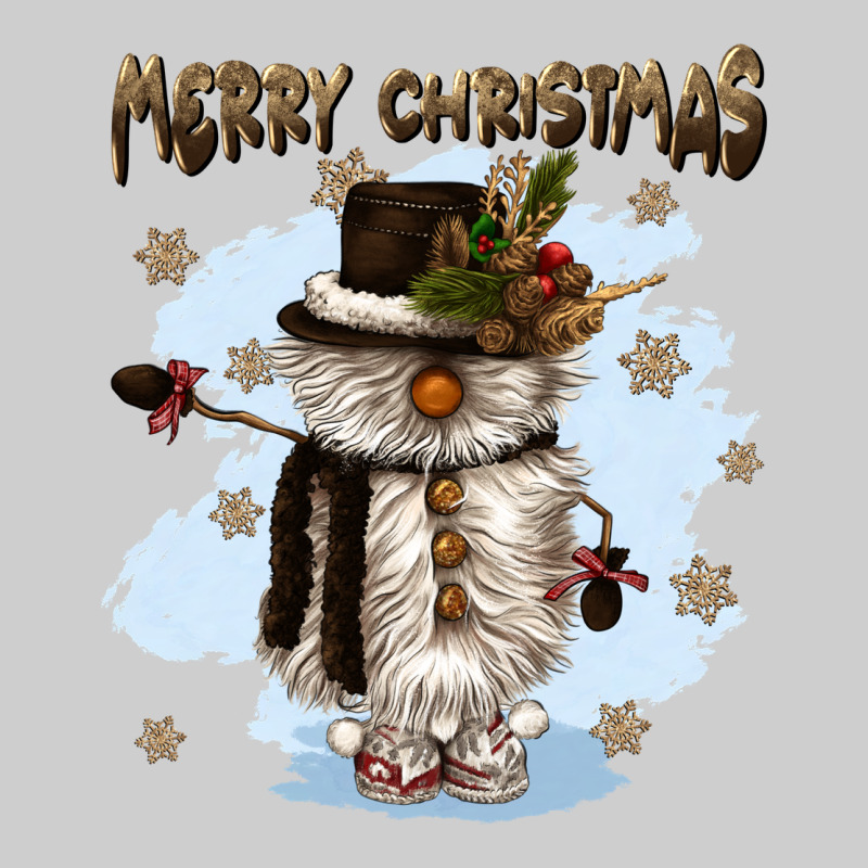 Merry Christmas Snowman Premium Tee by CowGirlArtShop | Teevron