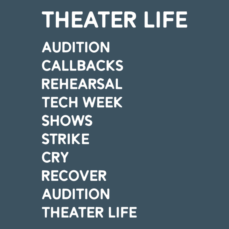 Theater Life Funny Urban Hoodie by DesigneFamous | Teevron