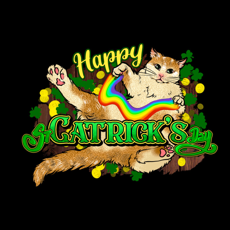 St. Patrick's Day Cat Ladies Tee by HowdyJamesFarm | Teevron