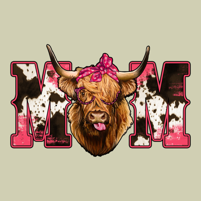 Western Highland Cow Mom Heavy Core Tee by HowdyJamesFarm | Teevron