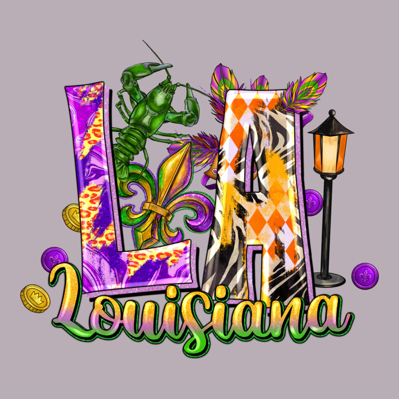 Louisiana La Mardi Gras Vintage Tee by FaDigitalArtStudio | Teevron