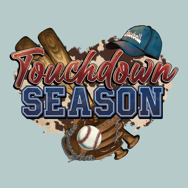 Touchdown Season Baseball Heavy Core Tee by HowdyJamesFarm | Teevron