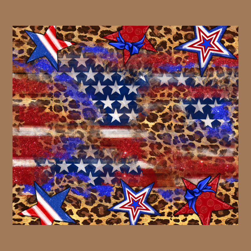 American Flag And Star Leopard Classic Tee by Artiststas | Teevron