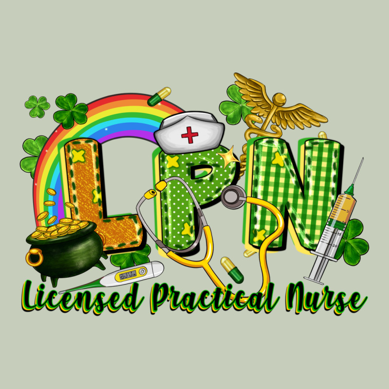 Lpn Licensed Practical Nurse St. Patrick's Day Ladies Tee by CowGirlArtShop | Teevron