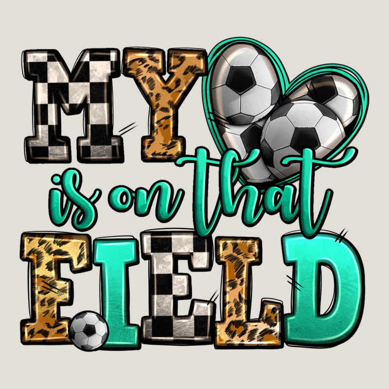My Heart Is On That Field Soccer Heavy Core Tee by Jasminsmagicworld | Teevron