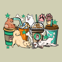 Dog Coffee Cups Heavy Core Tee | Teevron
