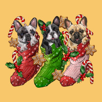 French Bulldog With Christmas Socks Vintage Hoodie | Teevron