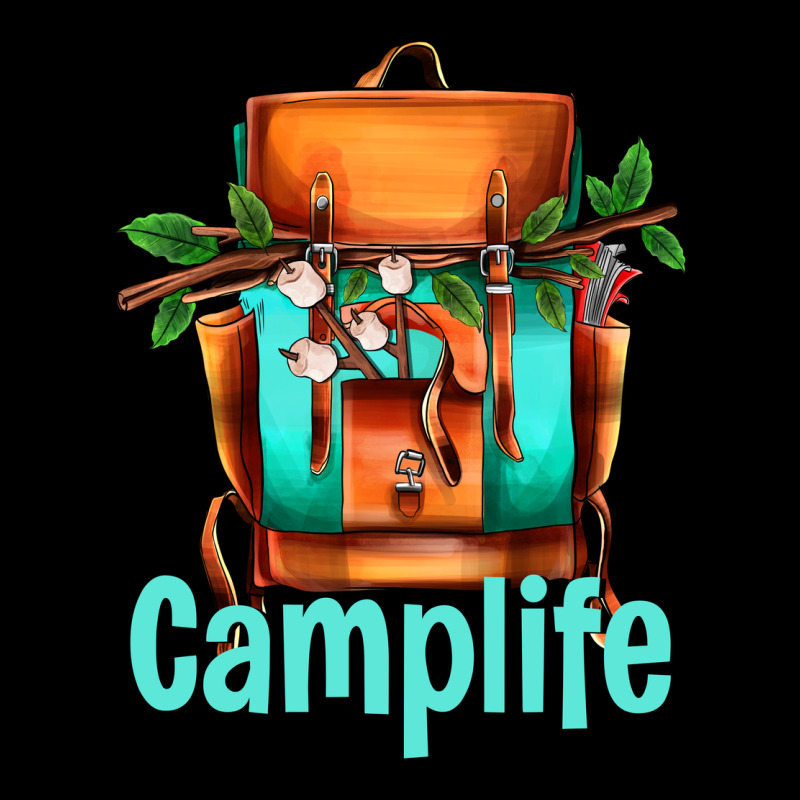Camp Life Camp Backpack Heavyweight Sweatshirt by AdoDesignShop | Teevron